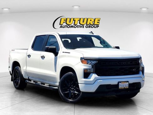 Used 2023 Chevrolet Silverado 1500 Custom w/ LPO, Dark Essentials Package AWD/4WD image 1