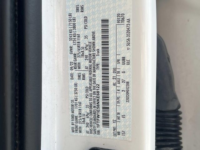 Used 2022 Ford F150 Lariat w/ Trailer Tow Package AWD/4WD image 27