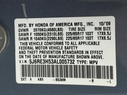 Used 2010 Honda CR-V EX image 31