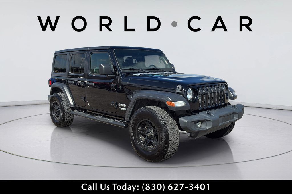 Used 2021 Jeep Wrangler Unlimited Sport AWD/4WD image 2