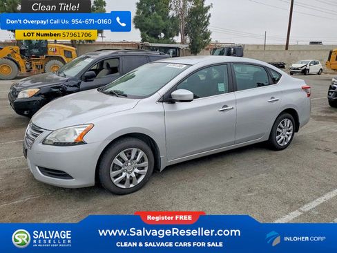 Used 2015 Nissan Sentra SV FWD image 1