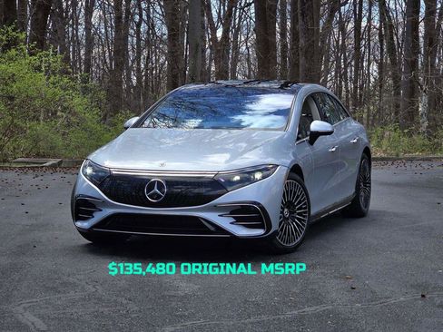 Used 2023 Mercedes-Benz EQS 580 4MATIC Sedan image 1