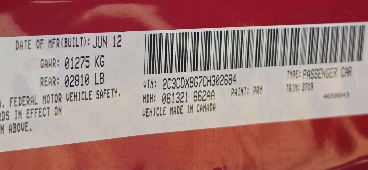 Used 2012 Dodge Charger SE w/ Sport Appearance Group RWD image 10