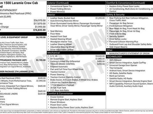 Used 2023 RAM 1500 Laramie AWD/4WD image 16