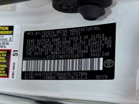 Certified 2023 Toyota Camry LE FWD image 30