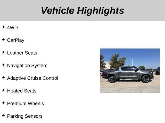 Used 2023 Toyota Tundra Limited w/ Power Package AWD/4WD image 5