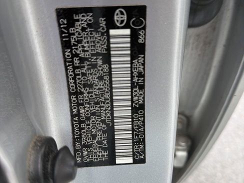 Used 2013 Toyota Prius Two FWD image 1
