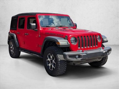 Used 2021 Jeep Wrangler Unlimited Rubicon w/ LED Lighting Group AWD/4WD image 3