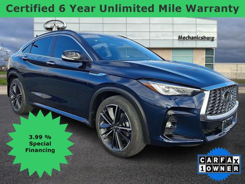 Certified 2023 INFINITI QX55 Luxe w/ Cargo Package image 1