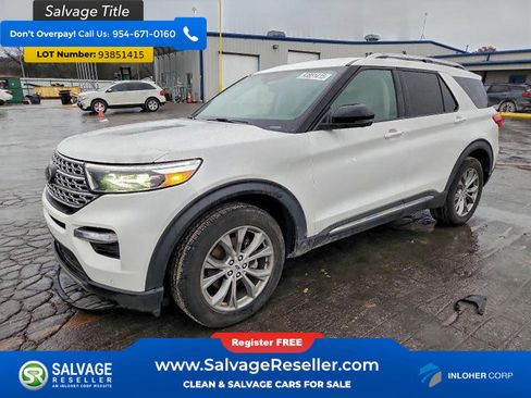 Used 2021 Ford Explorer Limited RWD image 1