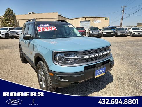 Certified 2022 Ford Bronco Sport Badlands w/ Premium Package image 1