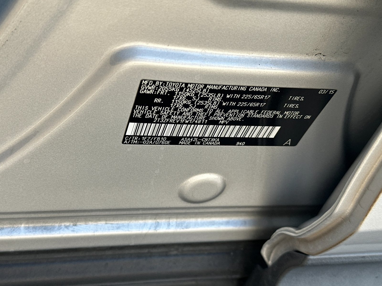Used 2015 Toyota RAV4 LE FWD image 31