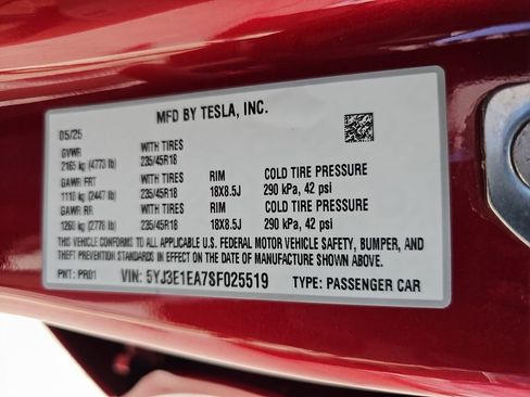 Used 2025 Tesla Model 3 Long Range image 27