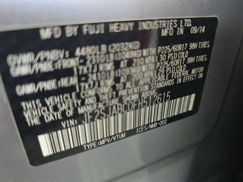 Used 2015 Subaru Forester 2.5i w/ Alloy Wheel Package AWD/4WD image 30