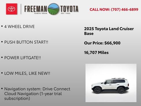 Used 2025 Toyota Land Cruiser AWD/4WD image 9