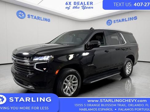 Certified 2022 Chevrolet Tahoe LT w/ Luxury Package AWD/4WD image 1