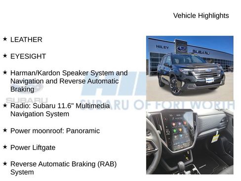New 2026 Subaru Forester Limited image 5