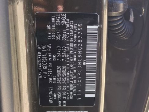 Used 2022 Kia Telluride SX w/ SX Prestige Package image 20