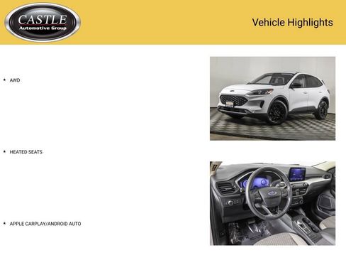 Used 2020 Ford Escape SE Sport AWD/4WD image 3