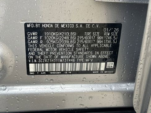 New 2026 Honda HR-V LX image 28