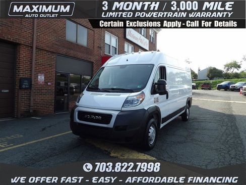 Used 2021 RAM ProMaster 2500 image 1