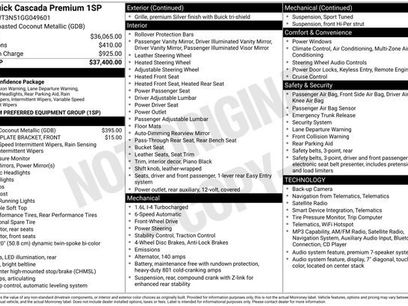 Used 2016 Buick Cascada Premium