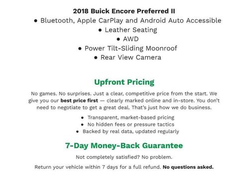 Used 2018 Buick Encore Preferred image 1