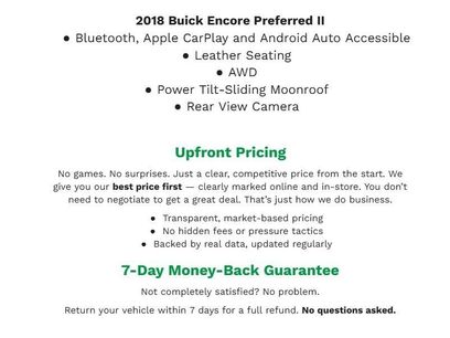 Used 2018 Buick Encore Preferred