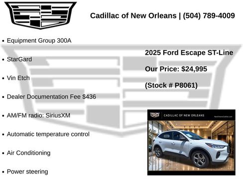 Used 2025 Ford Escape ST-Line FWD image 7