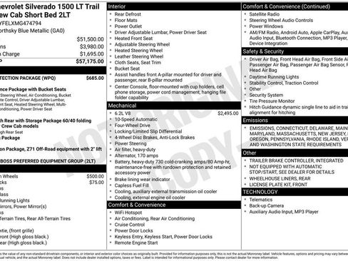 Certified 2021 Chevrolet Silverado 1500 LT Trail Boss w/ Bed Protection Package image 13