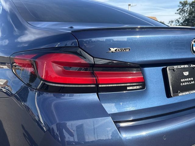 Used 2021 BMW M550i xDrive w/ Executive Package AWD/4WD image 9