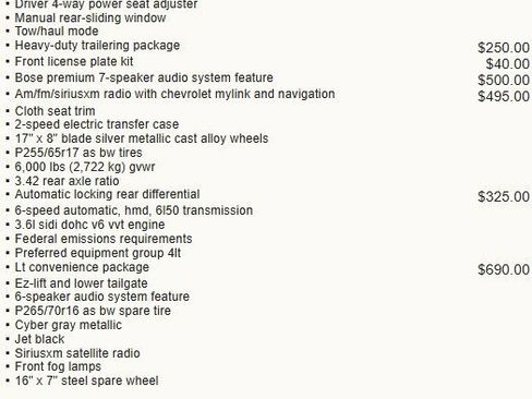 Used 2016 Chevrolet Colorado LT w/ LT Convenience Package image 2