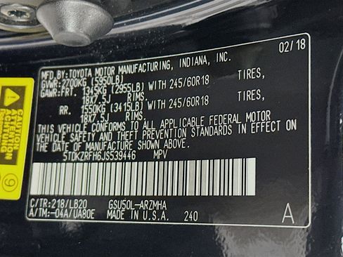 Used 2018 Toyota Highlander XLE image 12