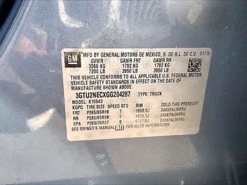 Used 2016 GMC Sierra 1500 SLT w/ SLT Preferred Package image 65