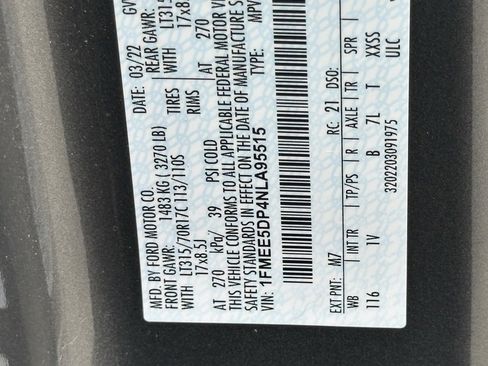 Used 2022 Ford Bronco Badlands w/ Sasquatch Package image 41