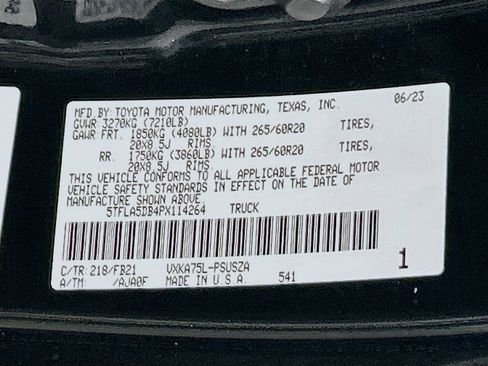 Used 2023 Toyota Tundra SR5 AWD/4WD image 28
