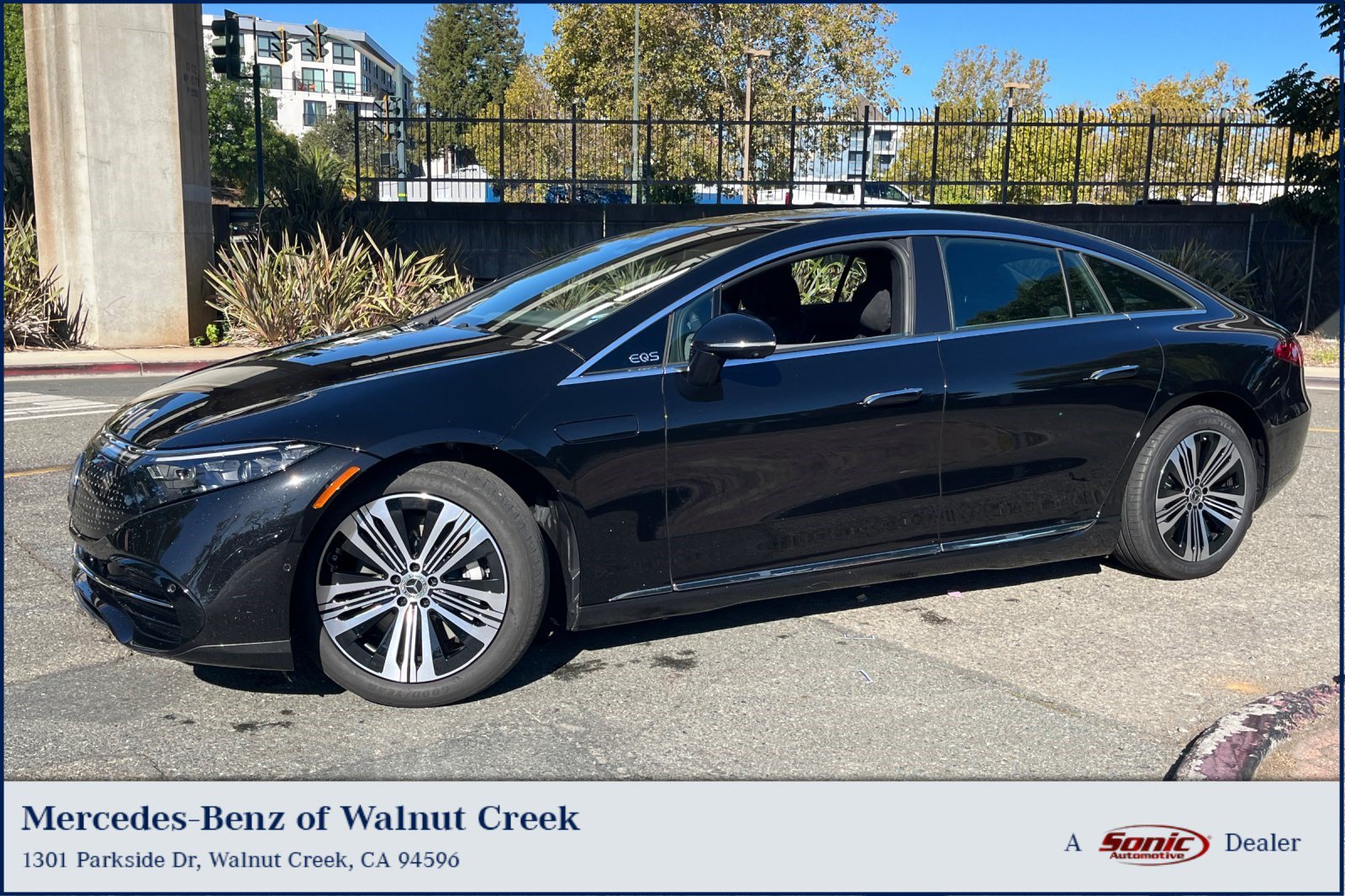 Used 2024 Mercedes-Benz EQS 450+ 4MATIC Sedan image 1
