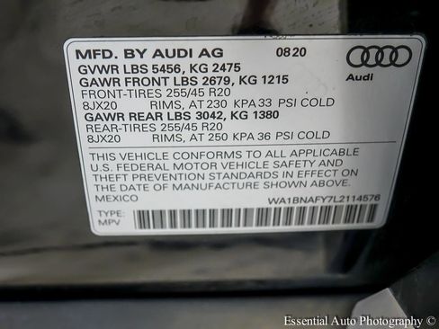 Used 2020 Audi Q5 2.0T Premium Plus w/ Premium Plus Package AWD/4WD image 39