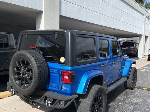 Used 2021 Jeep Wrangler Unlimited Sahara 4xe w/ Safety Group image 6