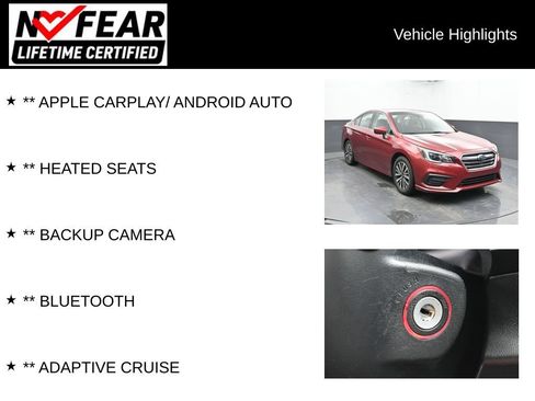 Used 2019 Subaru Legacy 2.5i Premium AWD/4WD image 2