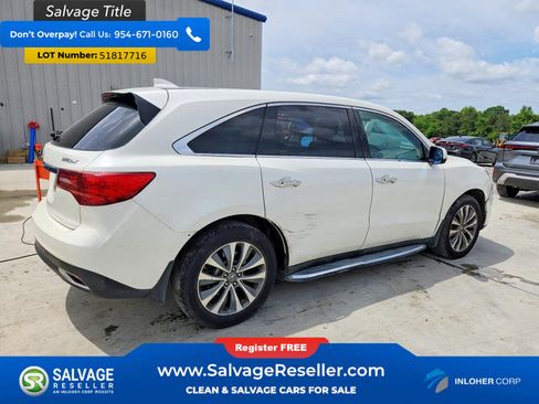 Used 2016 Acura MDX FWD w/ Technology Package image 4