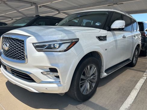 Used 2019 INFINITI QX80 Luxe w/ Proassist Package RWD image 3