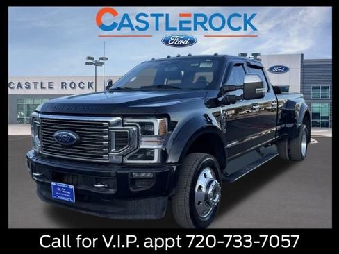 Certified 2022 Ford F450 Platinum w/ FX4 Off-Road Package image 1