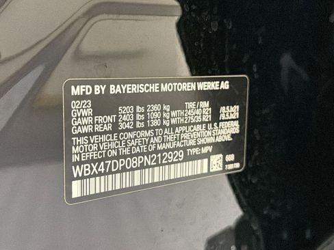 Certified 2023 BMW X3 sDrive30i w/ Premium Package w/ZPA RWD image 18