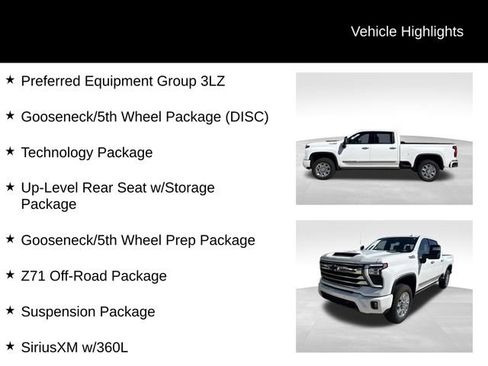 Certified 2024 Chevrolet Silverado 2500 High Country w/ Technology Package AWD/4WD image 3