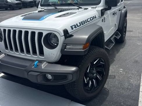 Used 2023 Jeep Wrangler Unlimited Rubicon 4xe w/ Cold Weather Group AWD/4WD image 1