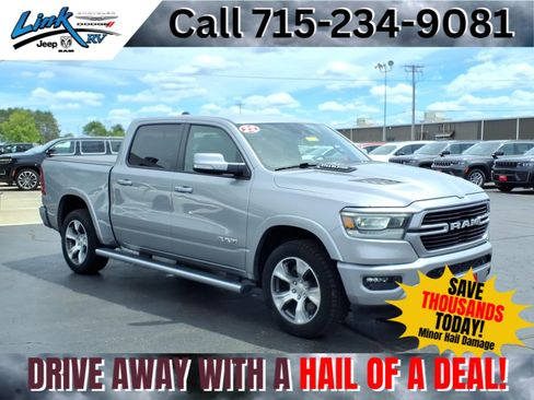 Used 2022 RAM 1500 Laramie w/ Sport Appearance Package AWD/4WD image 1