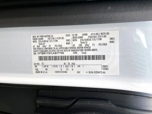 Used 2020 Ford Transit 250 Low Roof w/ Load Area Protection Package image 34