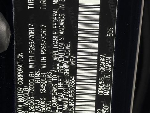 Used 2018 Toyota 4Runner SR5 image 36