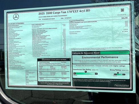 New 2025 Mercedes-Benz Sprinter 3500 image 13